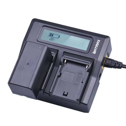 BATTERIE Batmax Li-ion BDC70 + chargeur rapide lcd en option pour chargeur Topcon pour GTS 900 et GPT 9000...