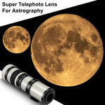 Objectif Lightdow 420-800mm F/8.3-16 + bague d'adaptation T2 pour Canon Nikon Sony Pentax Fuji