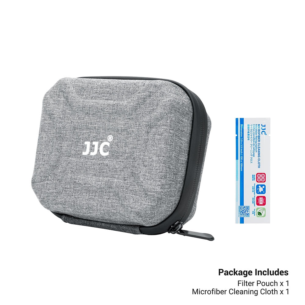 Sacoche de rangement étanche JJC pour 10 filtres avec poche intérieure