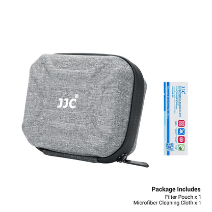 Sacoche de rangement étanche JJC pour 10 filtres avec poche intérieure