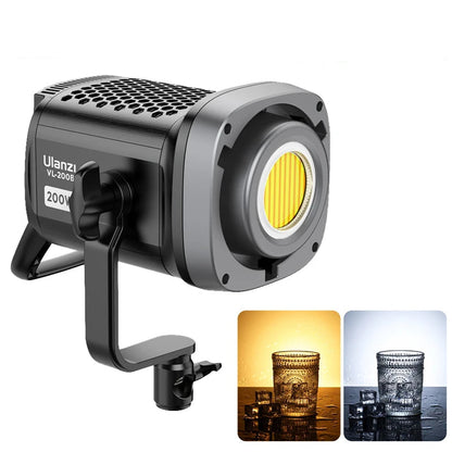 Eclairage LED studio Ulanzi VL-200Bi 200W bicolore réglable continu sans fil APP contrôle pour Studio