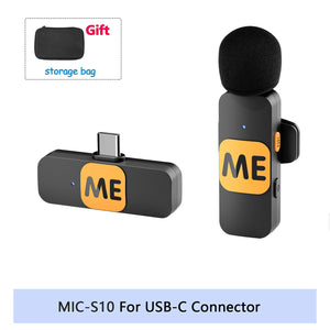 Mini Microphone Lavalier professionnel sans fil BOYA BY-V pour iPhone, iPad, Android, reflex, caméra, diffusion en direct, enregistrement de jeu, Interview, Vlog...