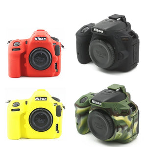 Housse silicone de protection anti-choc pour Nikon Z7 Z6 Z5 D780 D750 D850 D3300 D3400 D3500 D5300 D5500 D5600 D7100 D7200 D7500