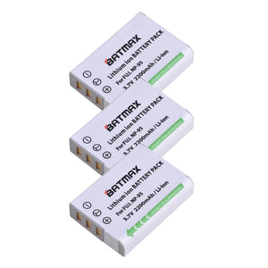 Bateria Batmax 2200mAh NP-95 NP 95 NP95 + carregador USB LCD per a càmera 3D Fujifilm X30 X100 X100S X100T XS1 FinePix F30 F31