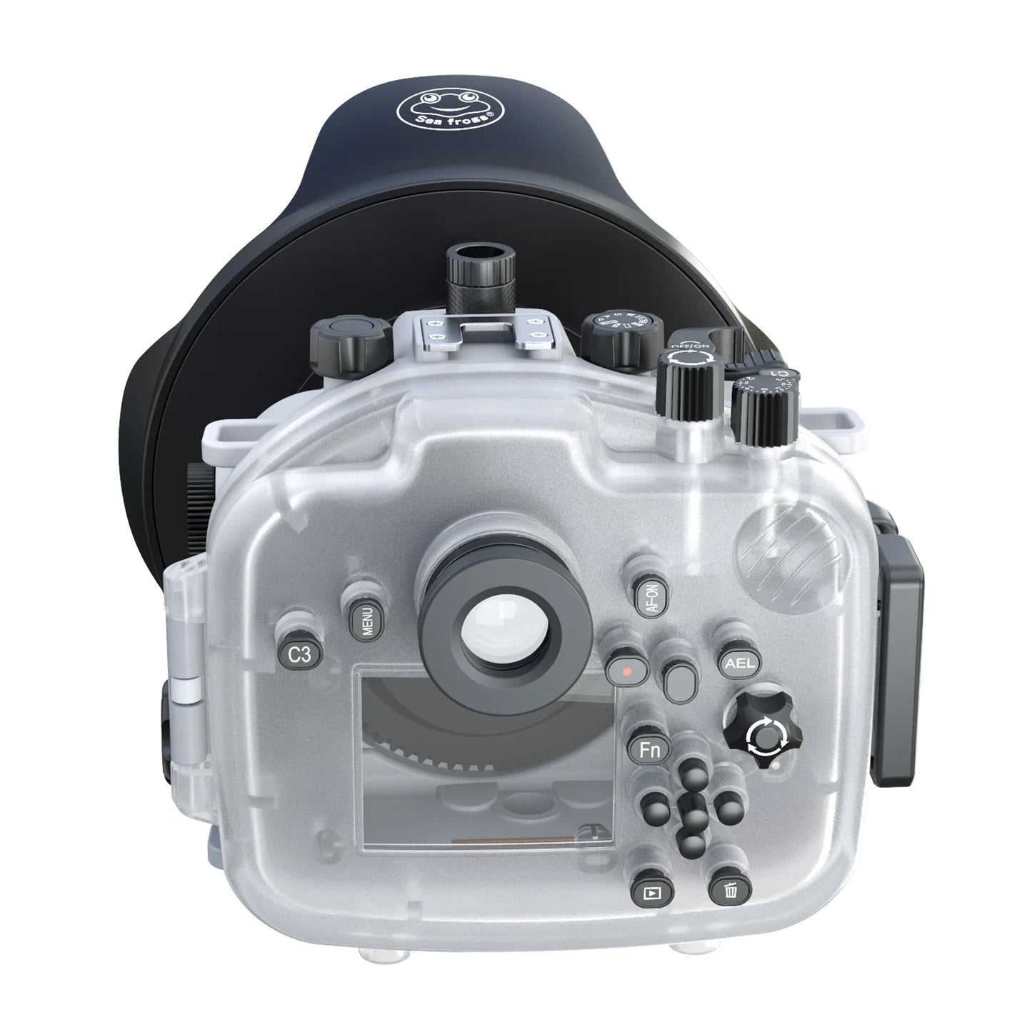 Caisson étanche Seafrogs, 40M pour Sony A7RIII/A7III, objectif 16-35mm 28-70mm 90mm avec poignée pistolet
