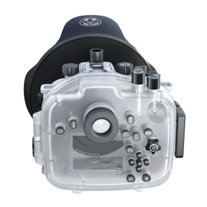 Caisson étanche Seafrogs, 40M pour Sony A7RIII/A7III, objectif 16-35mm 28-70mm 90mm avec poignée pistolet