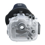 Caisson étanche Seafrogs, 40M pour Sony A7RIII/A7III, objectif 16-35mm 28-70mm 90mm avec poignée pistolet