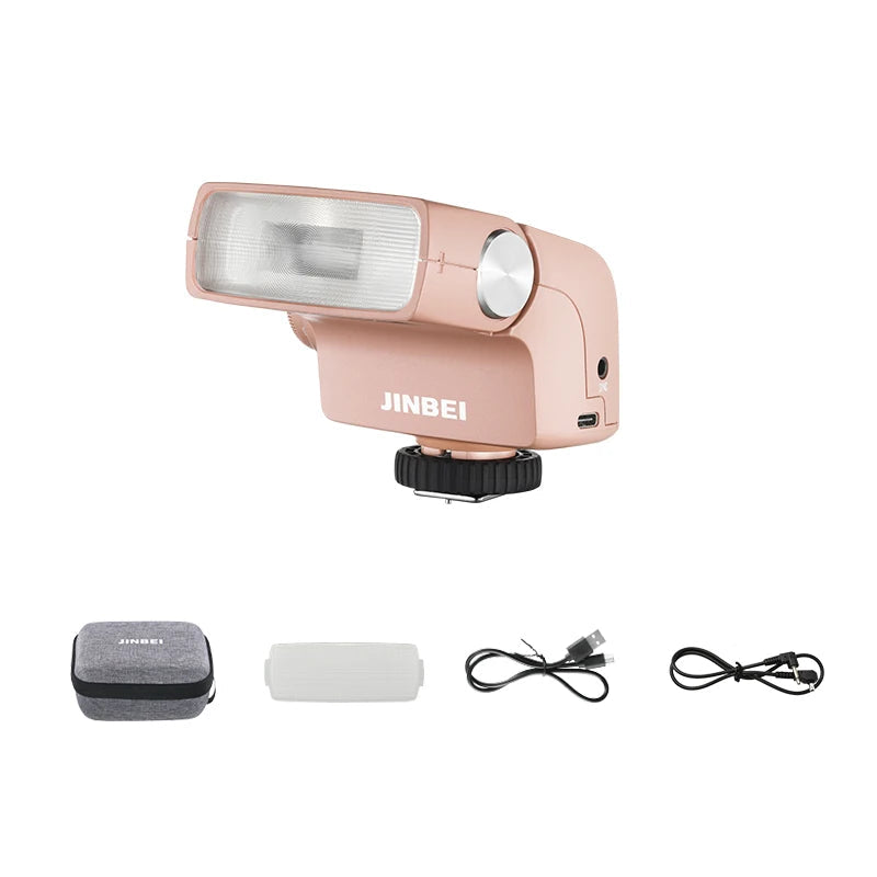 Flash rétro JINBEI HI-5 GN16 Speedlite 6000 ± 200K, 7 recycleurs, universel pour canon, Nikon, Sony, Fuji