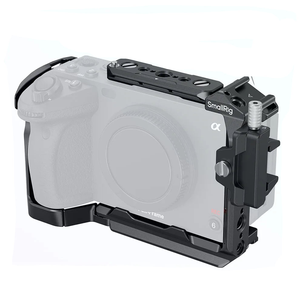 Cage SmallRig 4183 pour Sony FX30/FX3, Kit de plate-forme de caméra avec serre-câble, Rail NATO, accessoires pour micro et lumière