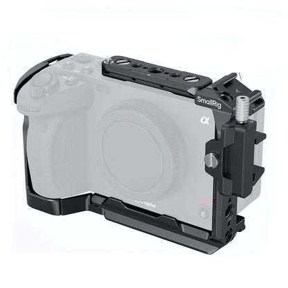 Cage SmallRig 4183 pour Sony FX30/FX3, Kit de plate-forme de caméra avec serre-câble, Rail NATO, accessoires pour micro et lumière