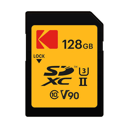 Carte mémoire SD Kodak SDHC 32 Go 64 Go 128 Go 256 Go 512 Go V30 V90 prise en charge de l'appareil photo