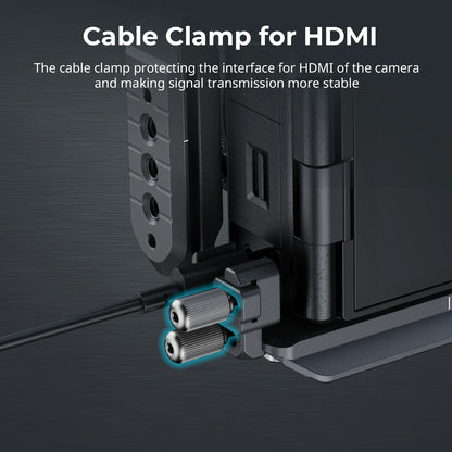 Cage SmallRig 4949 pour Sony ZV-E10 II avec poignée en silicone, kit de cage à dégagement rapide HawkLock