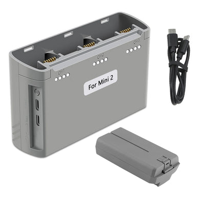 Batterie + chargeur Probty pour drone DJI Mavic Mini 2, Mini SE, Mini 4K, Mini 2 SE