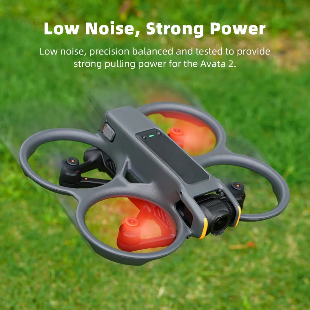 2 paires Hélices pour Drone DJI Avata 2, pièces de rechange