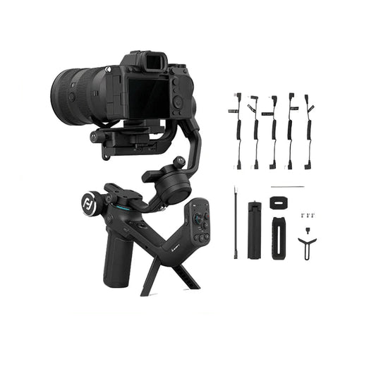 Stabilisateur professionnel FeiyuTech SCORP-C 2,5 kg de charge pour canon, nikon, sony, fuji...