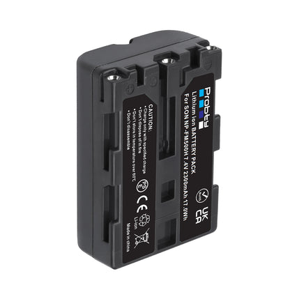 Batterie Probty 2300mAh NP-FM500H NP FM500H + chargeur USB LCD pour Sony Alpha A58 A57 A65 A77 A99 A900 A700 A580 A560 A550