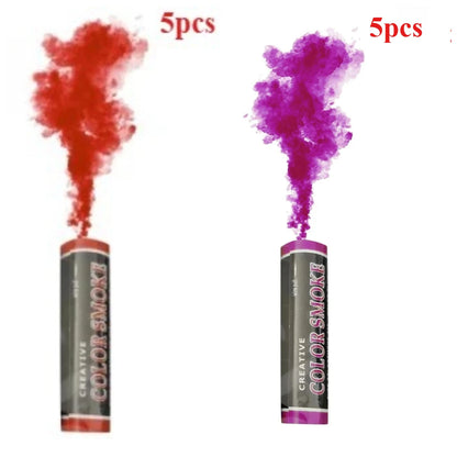 Fumigène coloré professionnel 3/5/10 pièces pour mariage anniversaire effet photographie durée 1 min