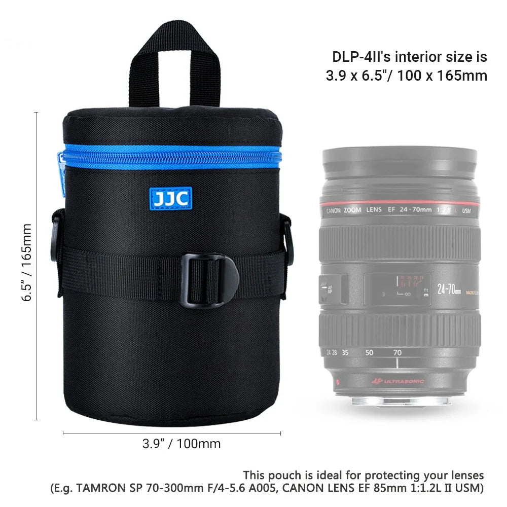 Housse pour objectif JJC de luxe hermétique pour Canon Nikon Sony Olympus Fuji...