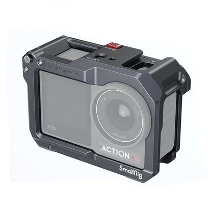 Cage SmallRig 4119C pour DJI Osmo Action 5 Pro / 3/4 étui de caméra , cadre de protection