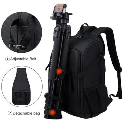 LigthtPro TS39 Large Capacity Waterproof Camera Backpack