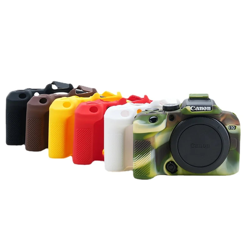 Housse silicone de protection anti-choc pour Canon EOS R10