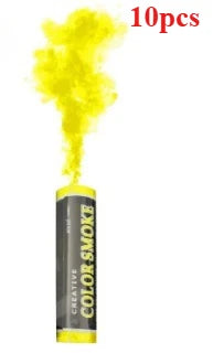 Fumigène coloré professionnel 3/5/10 pièces pour mariage anniversaire effet photographie durée 1 min