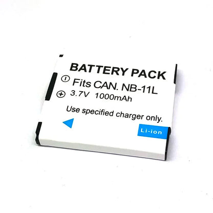 Batterie générique NB-11L NB11LH NB 11L 11LH + chargeur pour Canon PowerShot A2300 A2400 A2600 A3400 A3500 A4000 A4050 SX400 SX410 SX420 IS