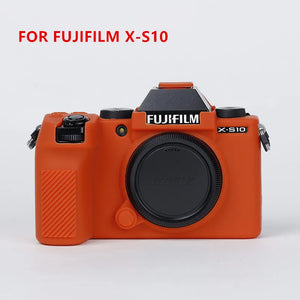 Housse silicone de protection anti-choc pour Fujifilm X-S10 XS10 X100V X-T200 X-T100 XT200 XT4 X-T4 X-T3 X-T30 XT30 X-A7 XA7 X-T20 X-T10 XT100