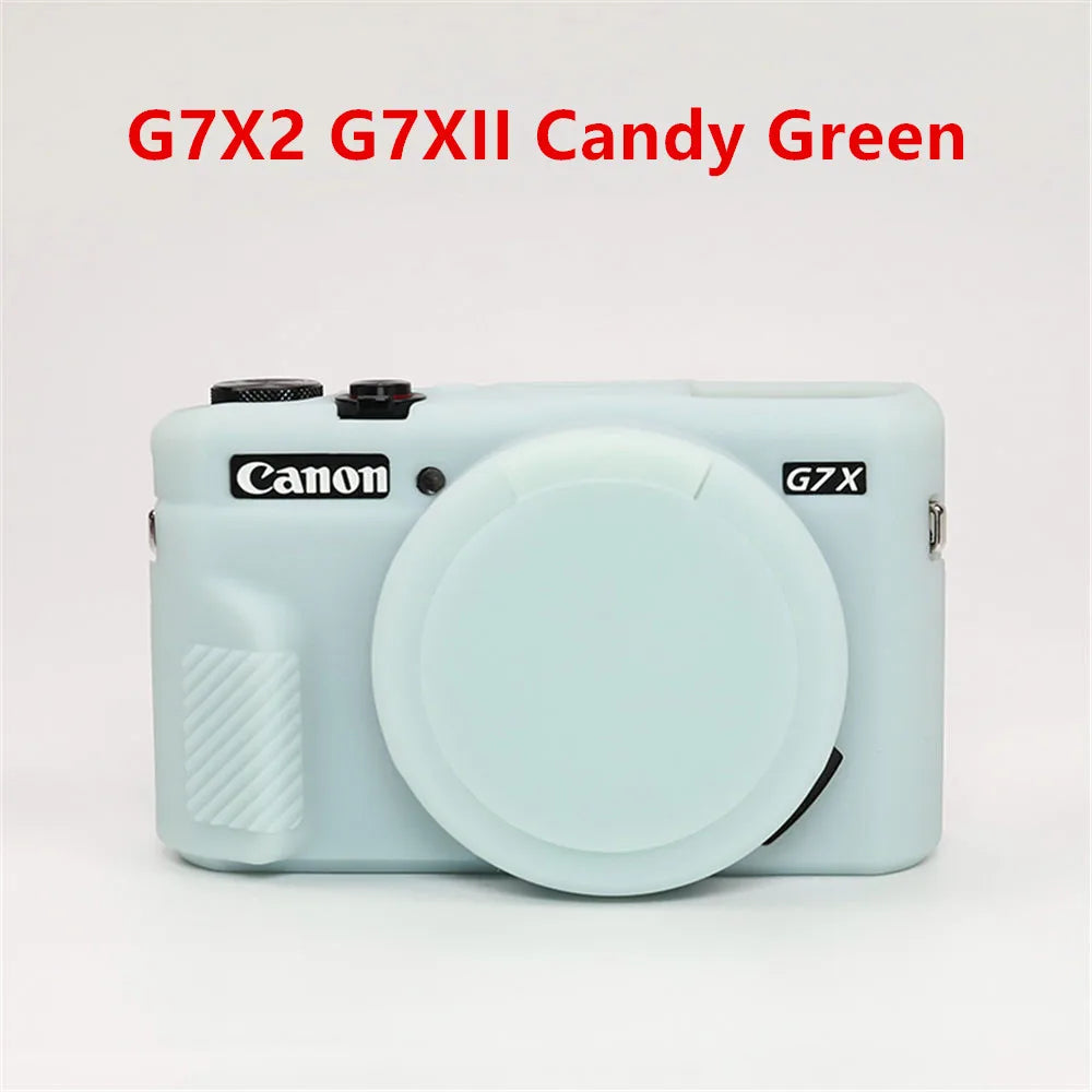 Housse silicone de protection anti-choc pour Canon G7X Mark II III G7XII G7X2 G7XIII G7X3