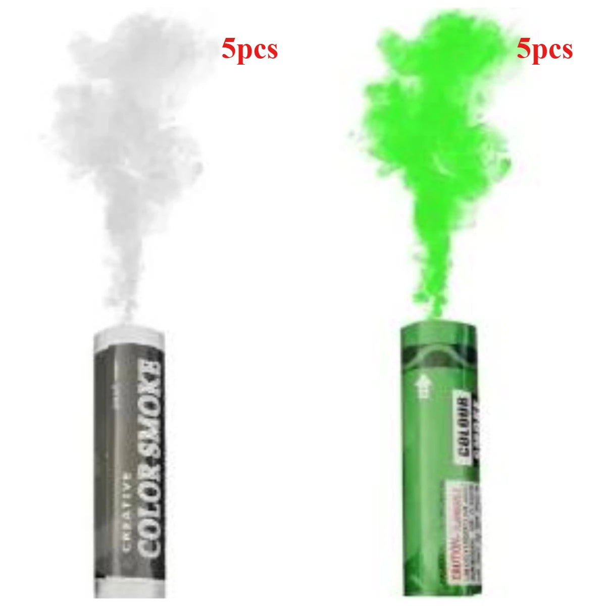 Fumigène coloré professionnel 3/5/10 pièces pour mariage anniversaire effet photographie durée 1 min