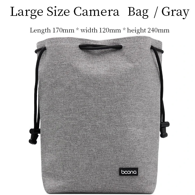 Housse pour objectif, appareil photo BOONA étanche pour Nikon, canon, Sony, fuji ...