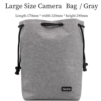 Housse pour objectif, appareil photo BOONA étanche pour Nikon, canon, Sony, fuji ...