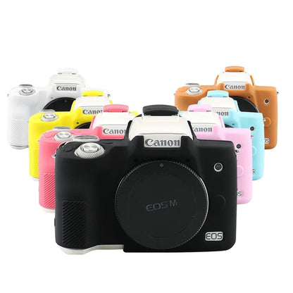 Housse silicone de protection anti-choc pour Canon EOS M50 Mark II EOS M 50 II