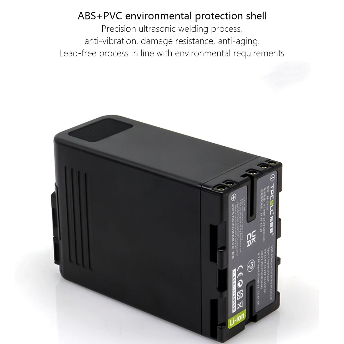 Batterie BP-U100 Avec PD45W Charge Rapide Pour Sony Caméra EX260 EX280 Z280 FS5 FS7 FX6 Z190 EX1R EX200 BP-U30 U60 U70 U90