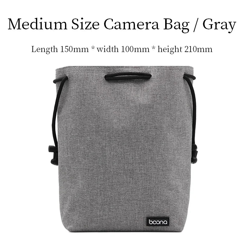 Housse pour objectif, appareil photo BOONA étanche pour Nikon, canon, Sony, fuji ...