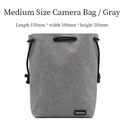 Housse pour objectif, appareil photo BOONA étanche pour Nikon, canon, Sony, fuji ...