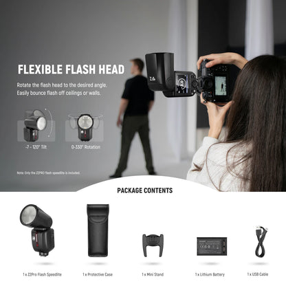 Flash NEEWER Z2 PRO 2.4G TTL pour Sony/Nikon/Canon