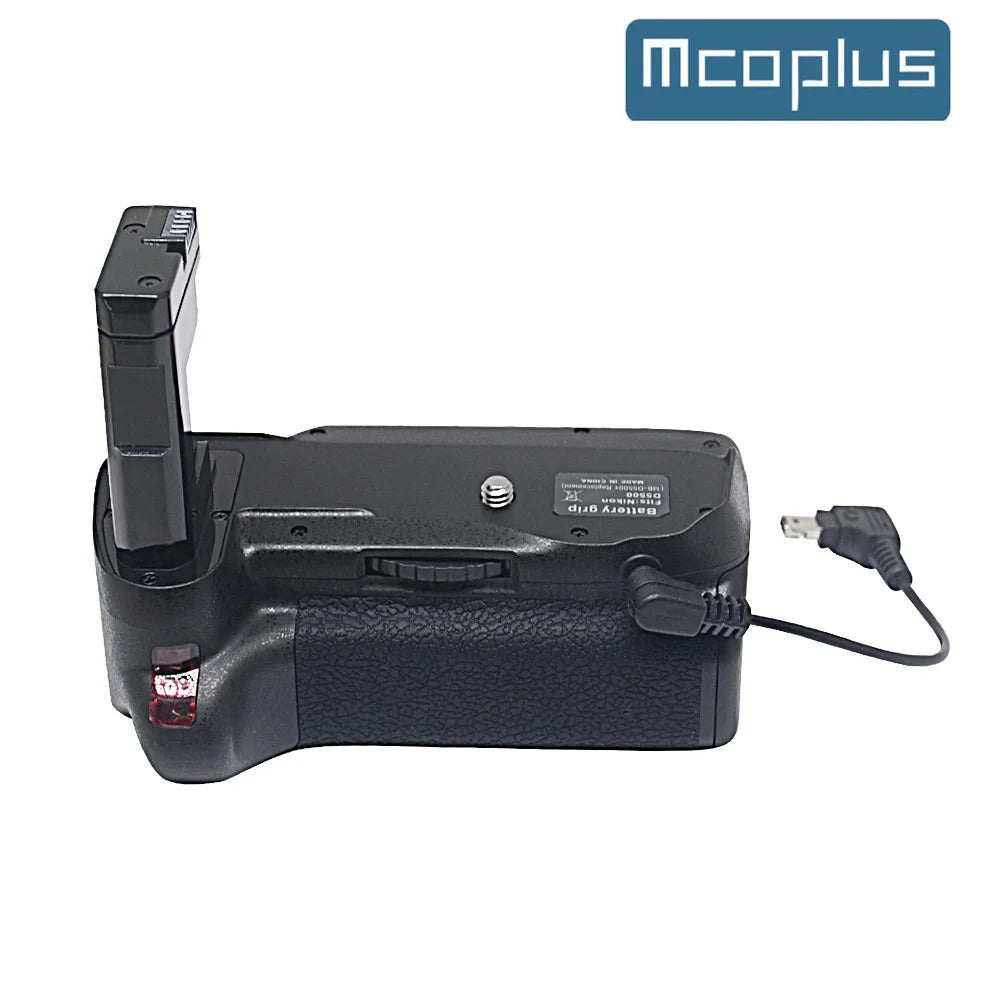 Grip Mcoplus professionnel BG-D5500 pour appareil photo Nikon D5600 D5500