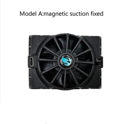 Ventilateur de refroidissement universel pour reflex à écran latéral toute marque canon R5 R6 M50 850D RP 200D sony A7M4 A7S3 A7C ZVE10...