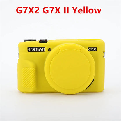 Housse silicone de protection anti-choc pour Canon G7X Mark II III G7XII G7X2 G7XIII G7X3