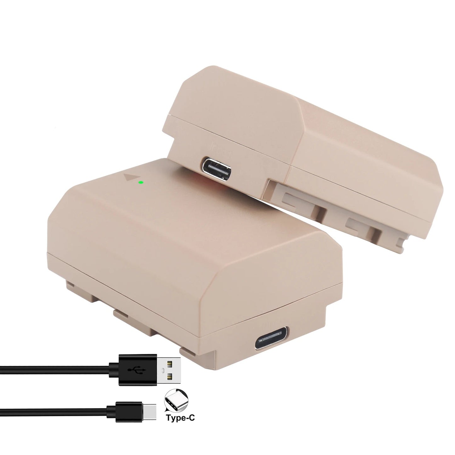 Batterie Probty NP-FZ100 NPFZ100 NP FZ100 avec entrée 5 V 1 A type-c pour Sony A7 III, Alpha A7R III, A7R IV, A9, A6600...