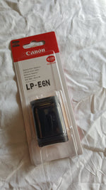 Batterie canon LPE6N pour Canon 7D 6D 5D II, III, IV, 80D 90D...