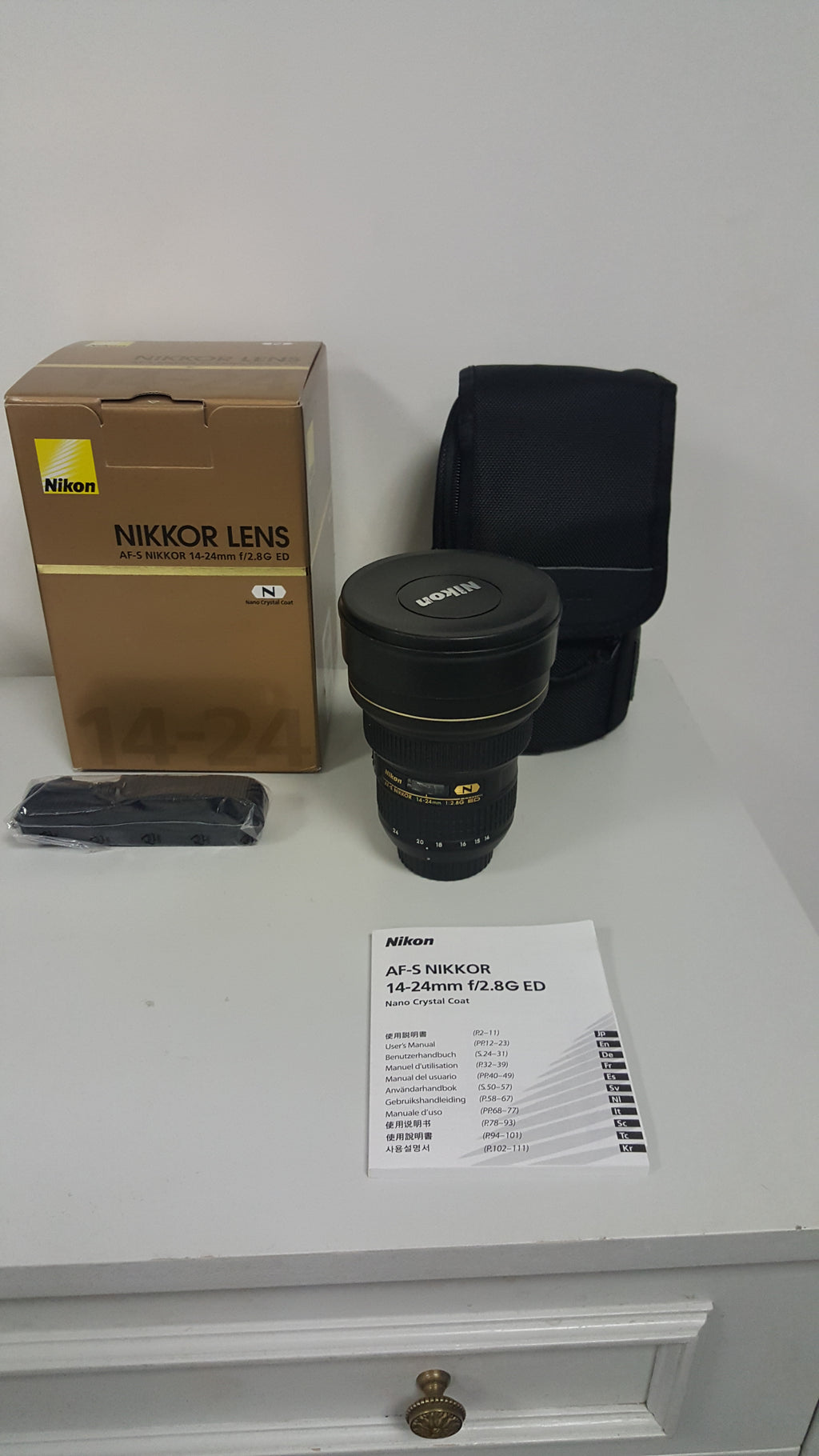 Nikon AF-S 14-24 mm f/2,8 G ED excellent état+ garantie