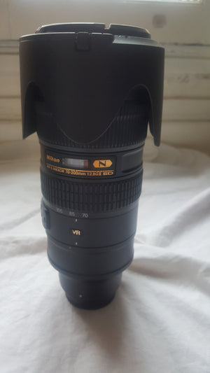 Nikon AF-S 70-200 mm f/2,8 ED VR II excellent état+ garantie