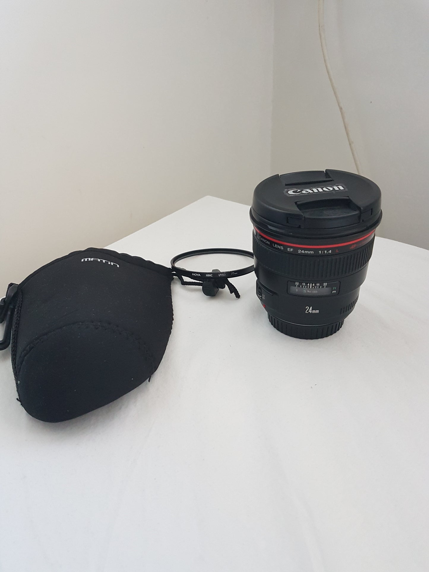 Canon EF L USM 24 mm f/1,4 ii très bon etat  + garantie