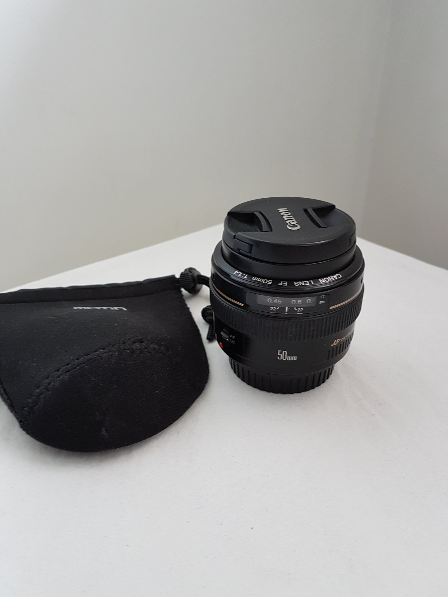 Canon EF USM 50 mm f/1,4 bon état + garantie
