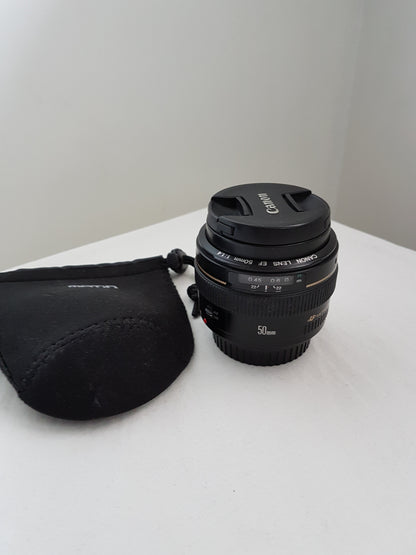 Canon EF USM 50 mm f/1,4 bon état + garantie