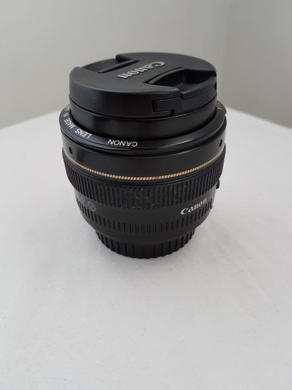Canon EF USM 50 mm f/1,4 bon état + garantie