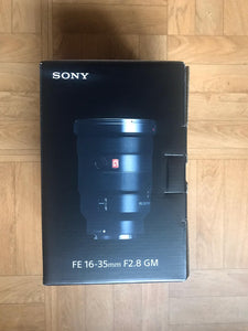 Sony FE 16-35 mm f/2,8 GM neuf + facture + garantie