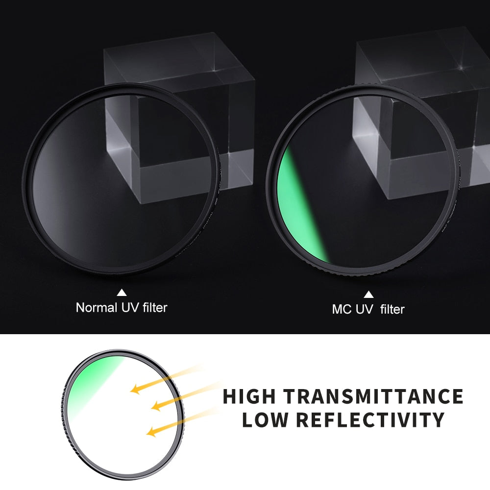 Filtre uv K&F Concept 37-86mm